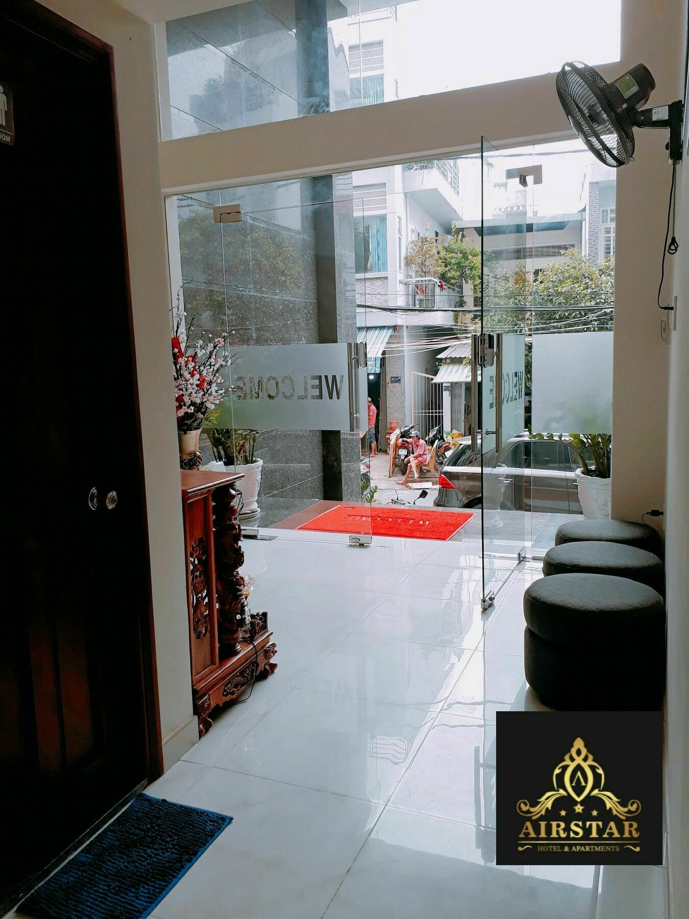 Airstar Serviced Apartment Ho-Chi-Minh-Stadt Exterior foto